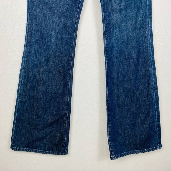 AG Adriano Goldschmied The Angel Womans Bootcut Jeans Size 30R Blue Mid Wash - Picture 9 of 14